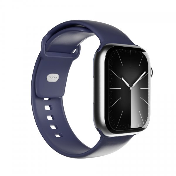 Apple Watch 44/45/46/Ultra 49mm Armbånd Icon Crown Blue