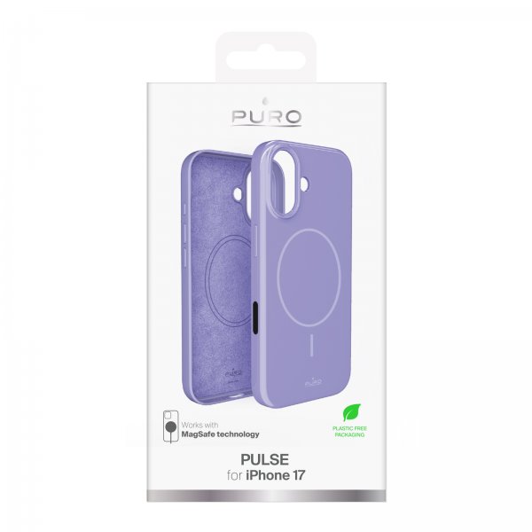 iPhone 17 Deksel Pulse MagSafe Lavendel