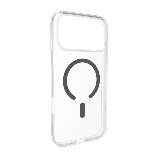 iPhone 17 Pro Deksel Lite Mag Transparent Grå