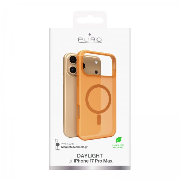 iPhone 17 Pro Max Deksel Daylight MagSafe Oransje