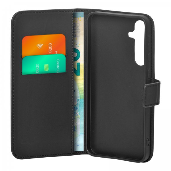 Samsung Galaxy A35 Etui Wallet Stand Svart