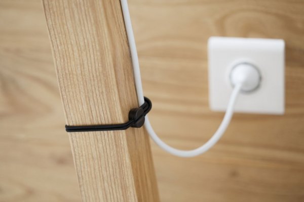 Pixi Stor Låsbare Elastikker Svart Rød