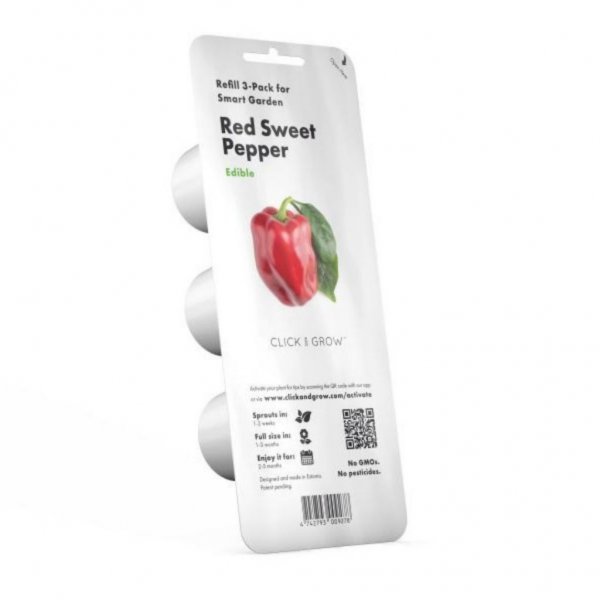 Smart Garden Refill 3-pakke - Rød paprika