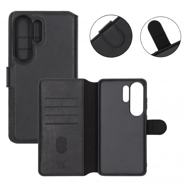 Samsung Galaxy S26 Ultra Etui 4 Kortlomme Svart