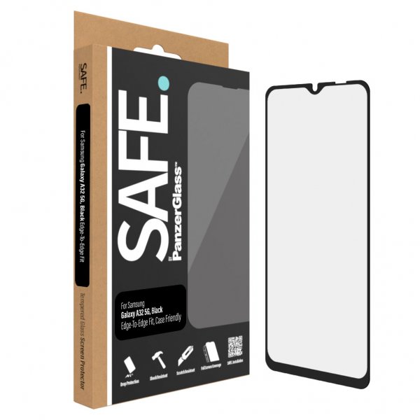 Samsung Galaxy A32 5G Skjermbeskytter Edge-to-Edge Fit Case Friendly