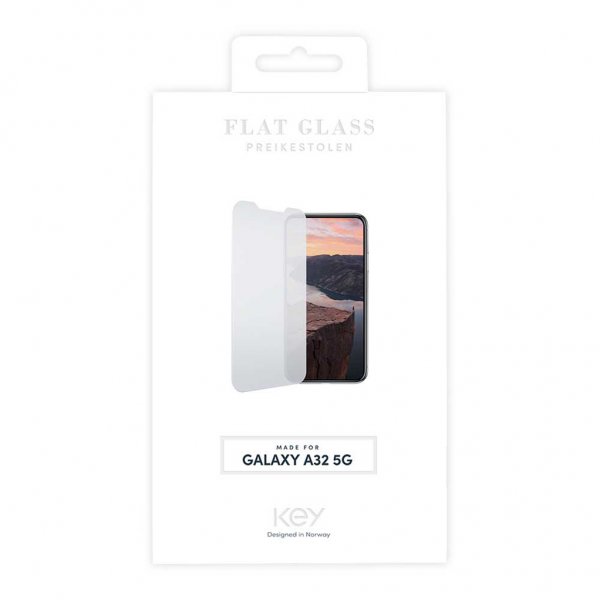 Samsung Galaxy A02s/A12/A32 5G Skjermbeskytter Flat Glass Preikestolen