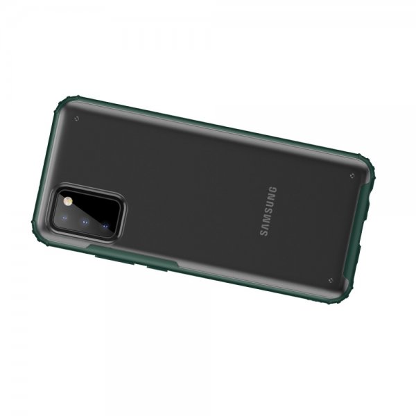 Samsung Galaxy A02s Deksel Farget Kant Grønn