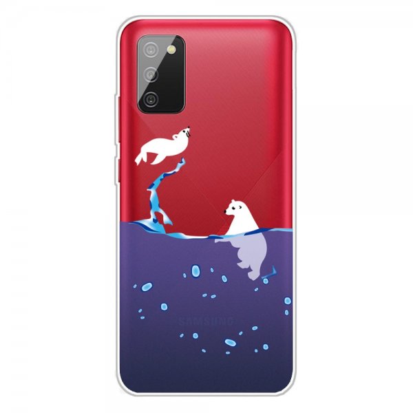 Samsung Galaxy A02s Deksel Motiv Isbjørn