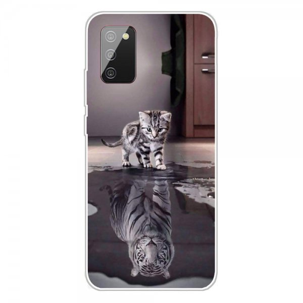 Samsung Galaxy A02s Deksel Motiv Katt Og Tiger