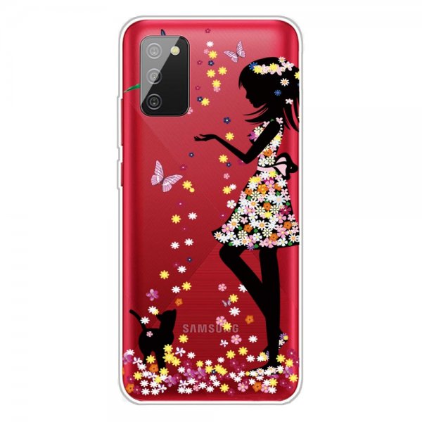 Samsung Galaxy A02s Deksel Motiv Vakker Jente