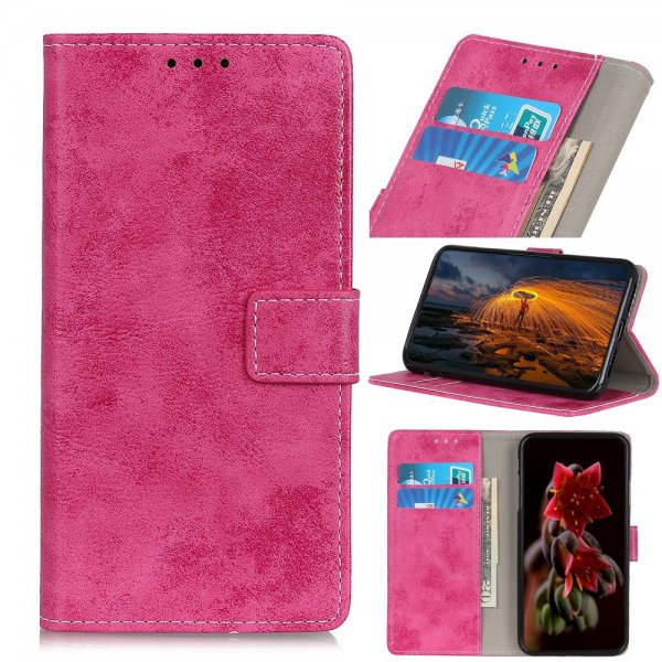 Samsung Galaxy A03 Etui Vintage Magenta