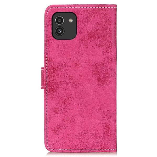 Samsung Galaxy A03 Etui Vintage Magenta