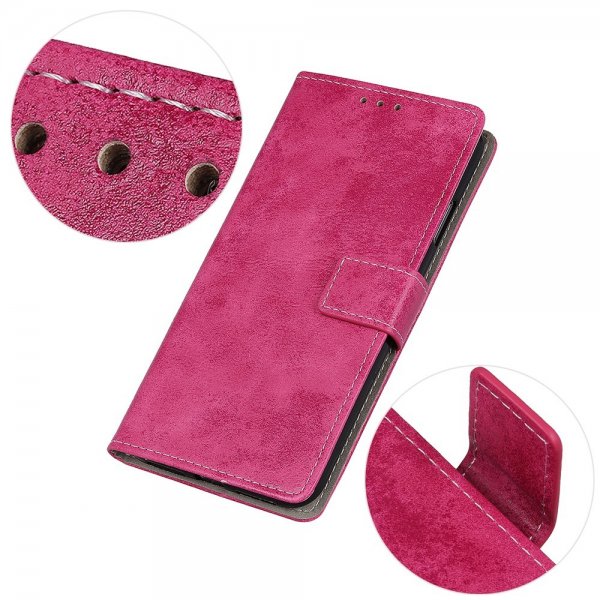 Samsung Galaxy A03 Etui Vintage Magenta
