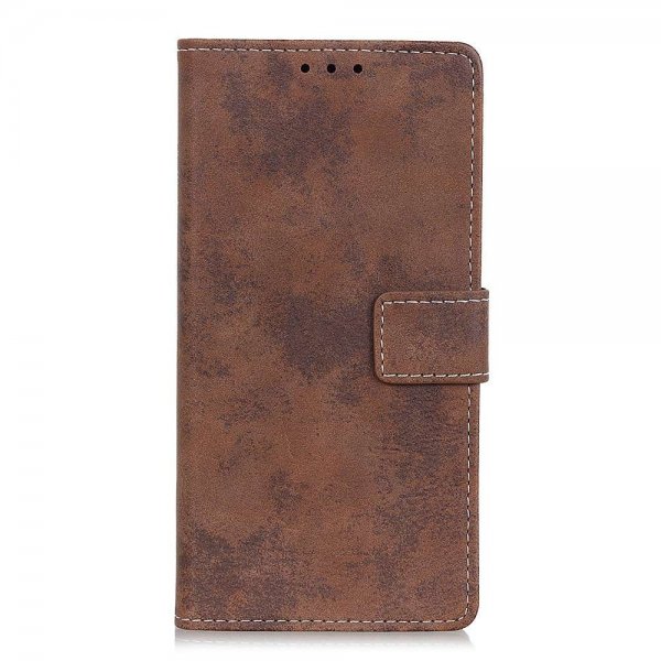 Samsung Galaxy A03s Etui Vintage Brun