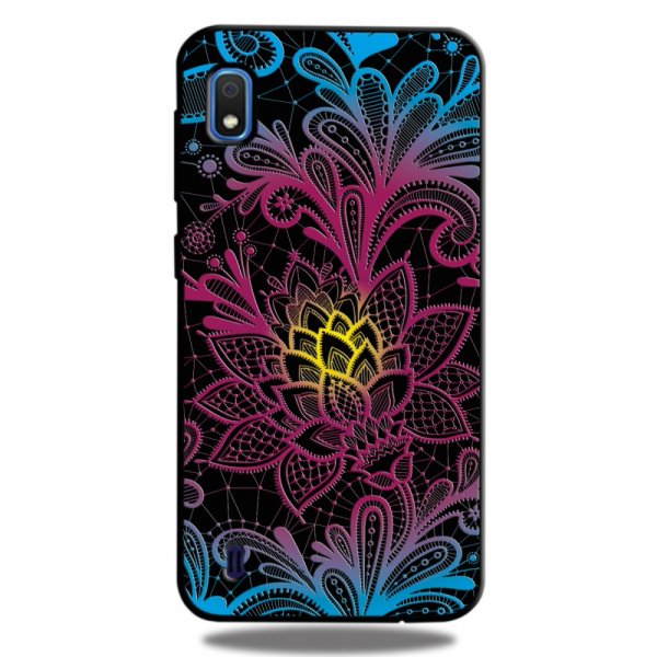 Samsung Galaxy A10 Deksel Motiv Blommor Mønster