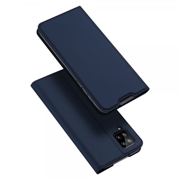 Samsung Galaxy A12 Etui Skin Pro Series Mörkblå