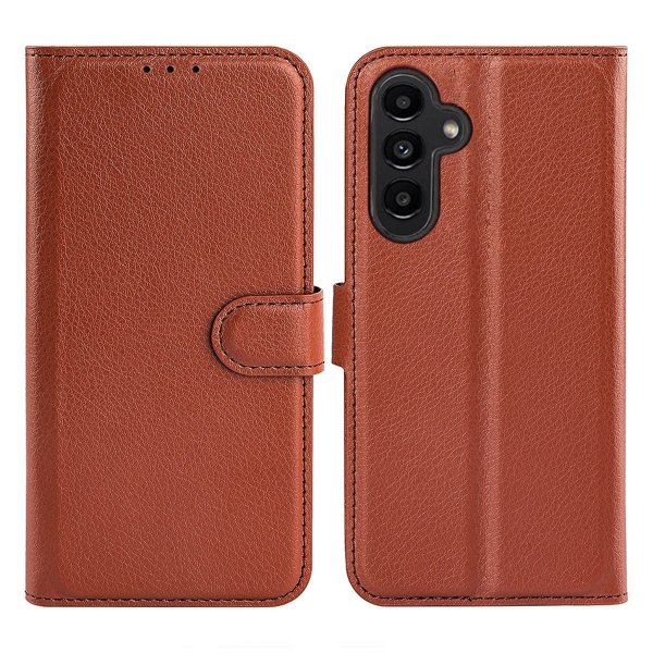 Samsung Galaxy A14 Etui med Stativ Brun