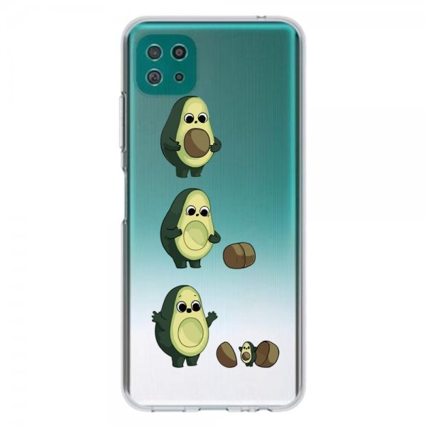 Samsung Galaxy A22 5G Deksel Motiv Avocado
