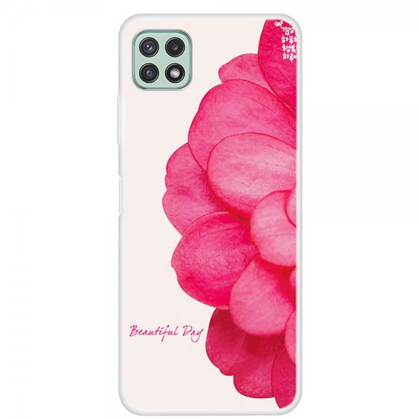 Samsung Galaxy A22 5G Deksel Motiv Stilig Blomst