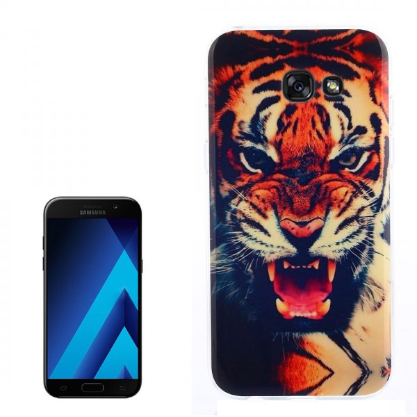 Samsung Galaxy A3 2017 MobilDeksel TPU Tiger