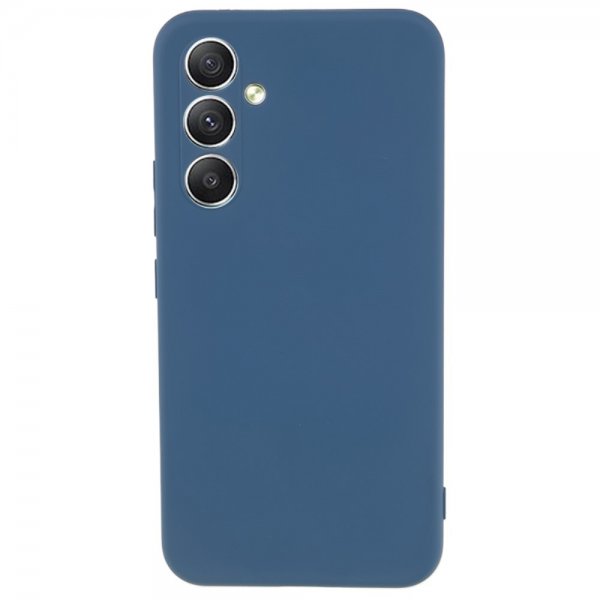 Samsung Galaxy A34 5G Deksel Gummiert Blå