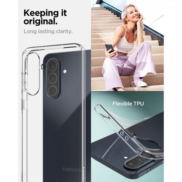 Samsung Galaxy A36 Deksel Liquid Crystal Transparent