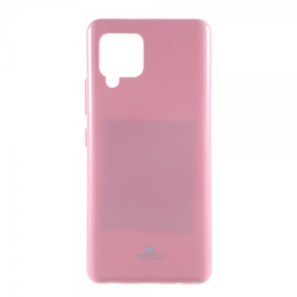 Samsung Galaxy A42 5G Deksel Jelly Glitter Rosa