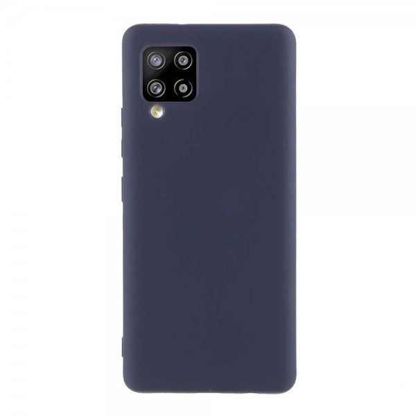 Samsung Galaxy A42 5G Deksel Liquid Silicone Blå