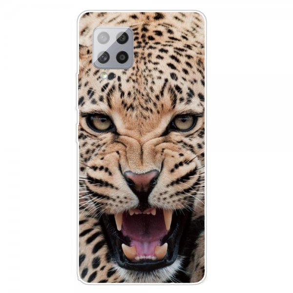 Samsung Galaxy A42 5G Deksel Motiv Leopard