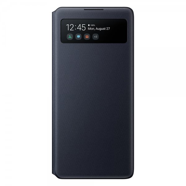 Original Galaxy A51 5G Etui Smart S View Wallet Cover Svart