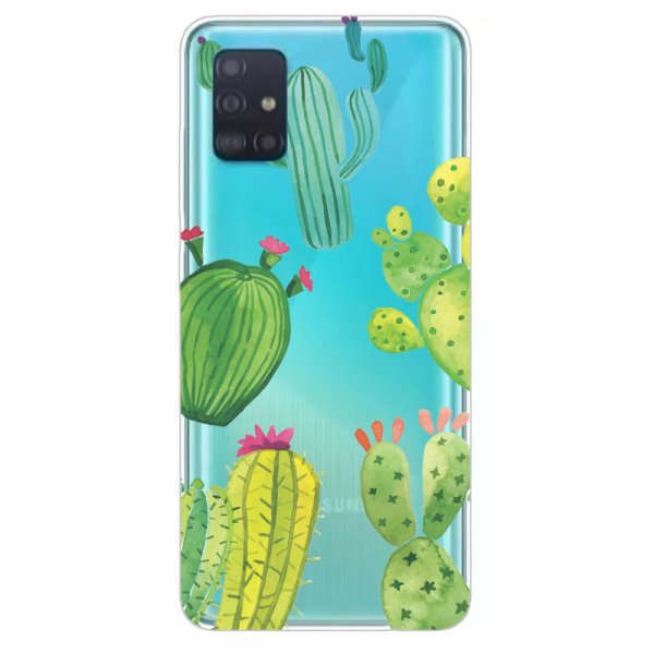 Samsung Galaxy A51 Deksel Motiv Kaktusar