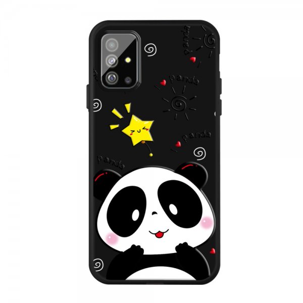 Samsung Galaxy A51 Deksel Motiv Söt Panda