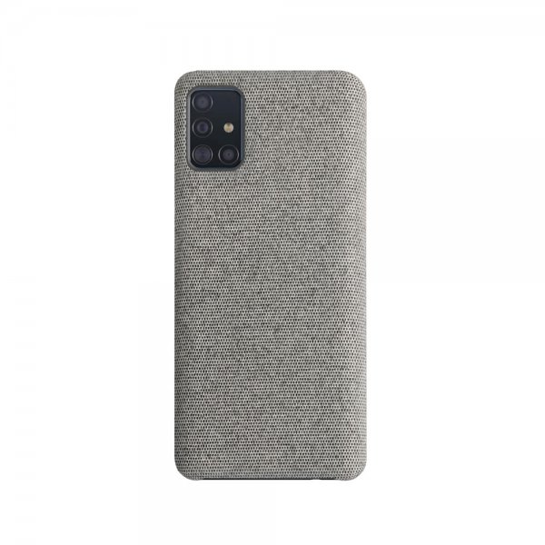 Samsung Galaxy A51 Deksel Tekstile Case Grå
