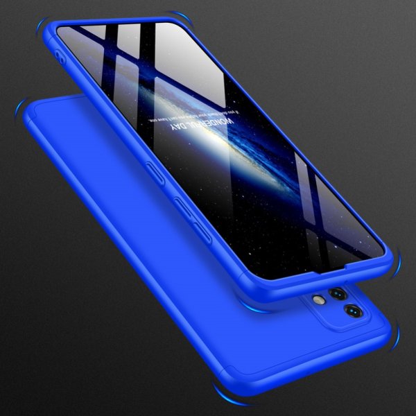 Samsung Galaxy A51 Deksel Tredelt Blå