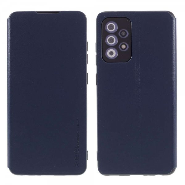 Samsung Galaxy A52/A52s 5G Etui Stativfunksjon Blå