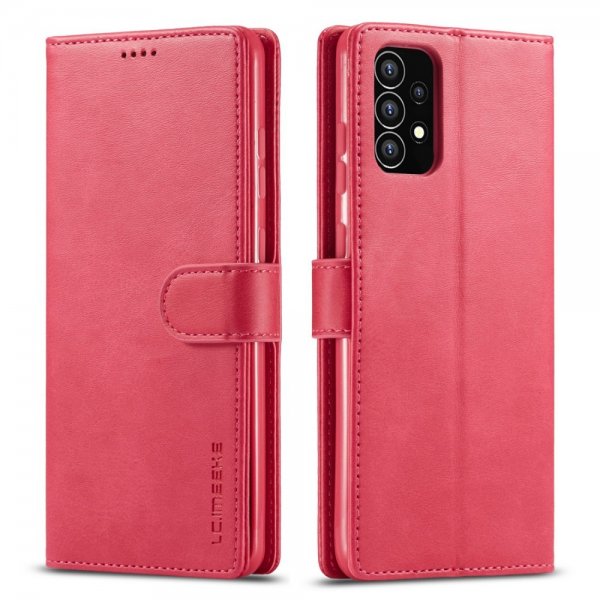 Samsung Galaxy A53 5G Etui med Kortlomme stativfunksjon Rød