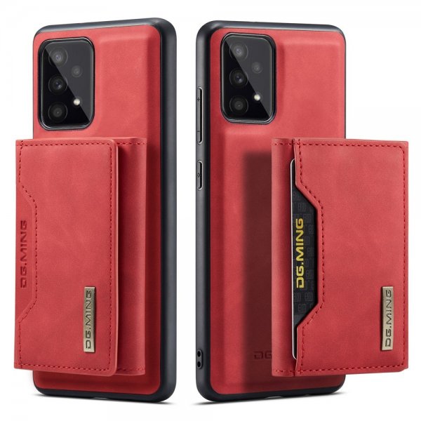 Samsung Galaxy A53 5G Deksel M2 Series Avtakbart Kortholder Rød