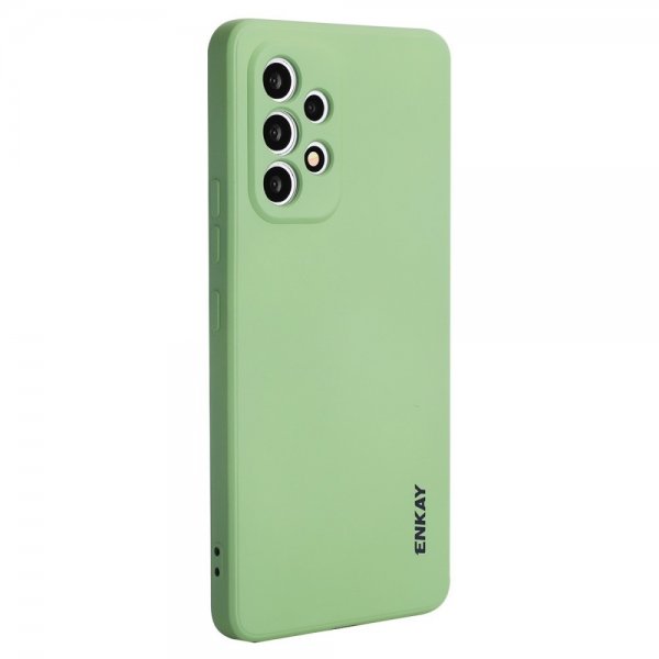 Samsung Galaxy A53 5G Deksel Silikoni Lysegrønn