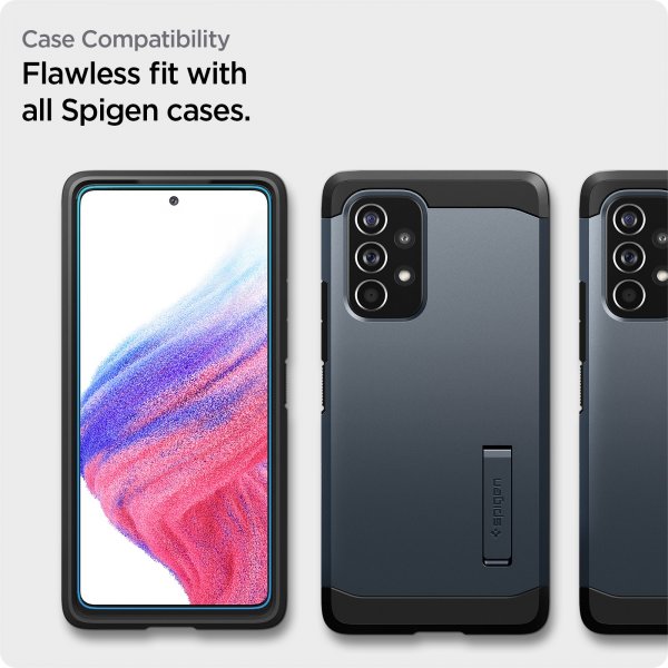 Samsung Galaxy A53 5G Skjermbeskytter GLAS.tR ALIGNmaster 2-pack