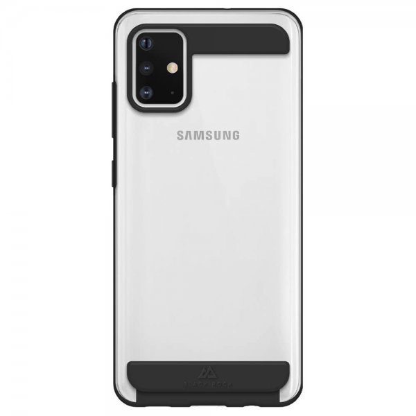 Samsung Galaxy A71 Deksel Air Fit Svart Transparent