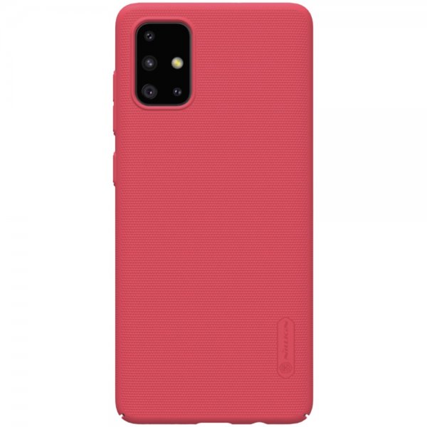 Samsung Galaxy A71 Deksel Frosted Shield Rød