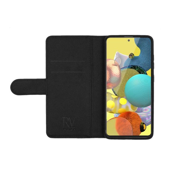 Samsung Galaxy A72 Etui Detachable Wallet Case Svart