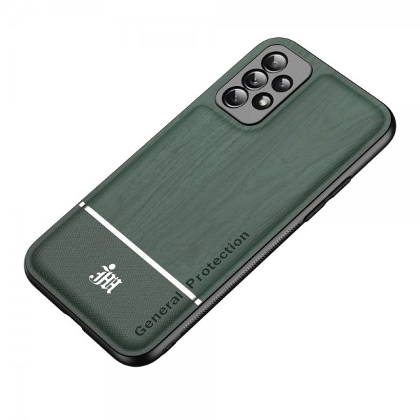 Samsung Galaxy A72 Deksel Tretekstur Grønn
