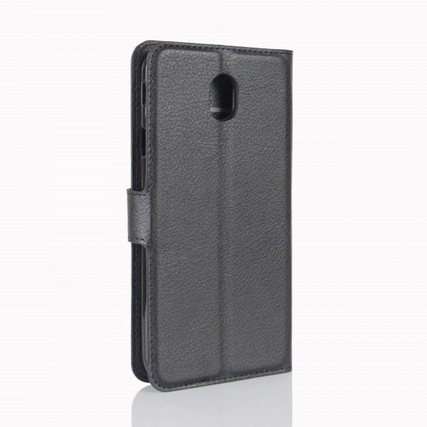 Samsung Galaxy J5 2017 Etui Litchi Svart
