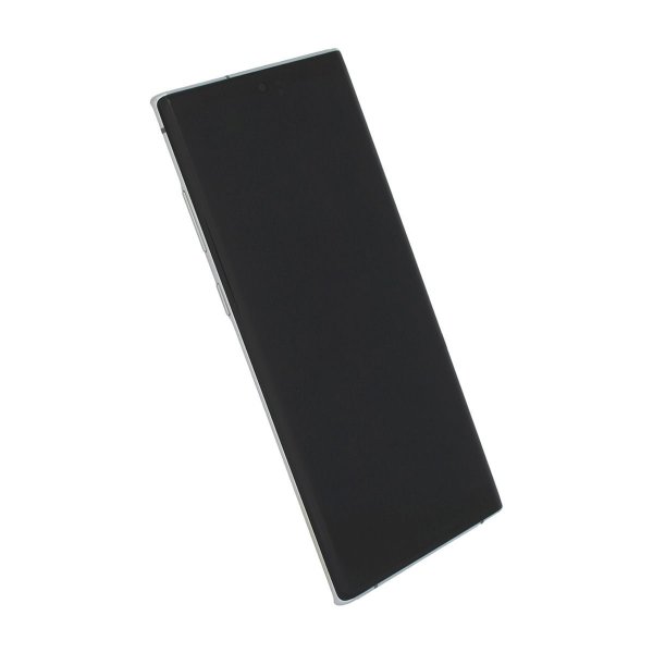 Samsung Galaxy Note 10 Plus Skjerm med LCD Display Original - Hvit