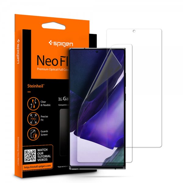 Samsung Galaxy Note 20 Ultra Skjermbeskytter Neo Flex 2-pakning