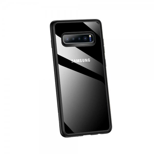Samsung Galaxy S10 Plus Deksel Mant Series TPU HardPlast Svart