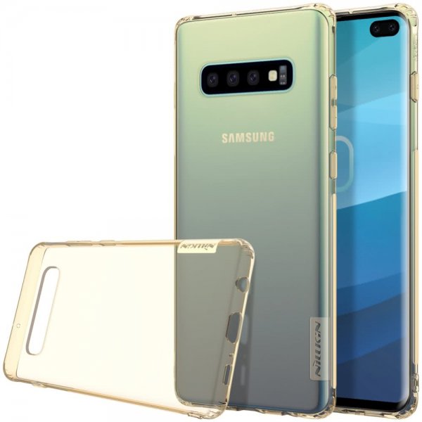 Samsung Galaxy S10 Plus Deksel Nature Series TPU Transparent GUll