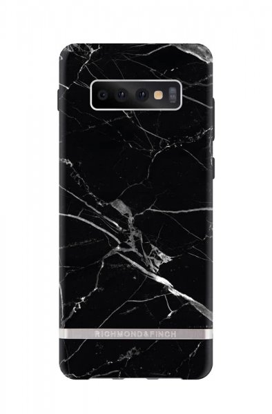 Samsung Galaxy S10 Deksel Black Marble