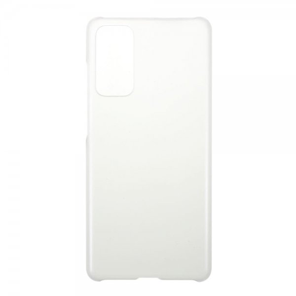 Samsung Galaxy S20 FE Deksel Matt Hardplast Transparent Frostet